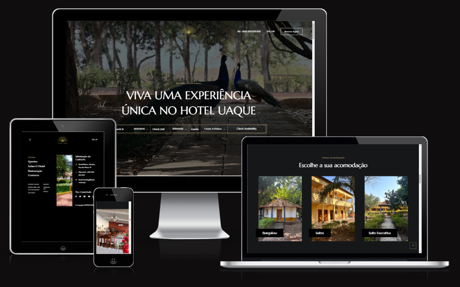 Website Hotel Uque